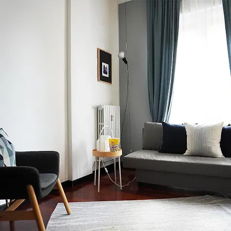 10 Min - Bright & Modern, Up To 5 Beds * Mediolan